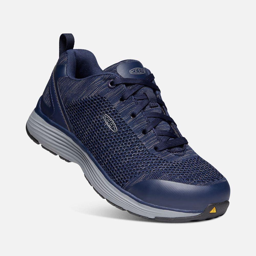 Keen Arbetsskor Herr Marinblå - Sparta (Aluminum Toe) - 503274WKT
